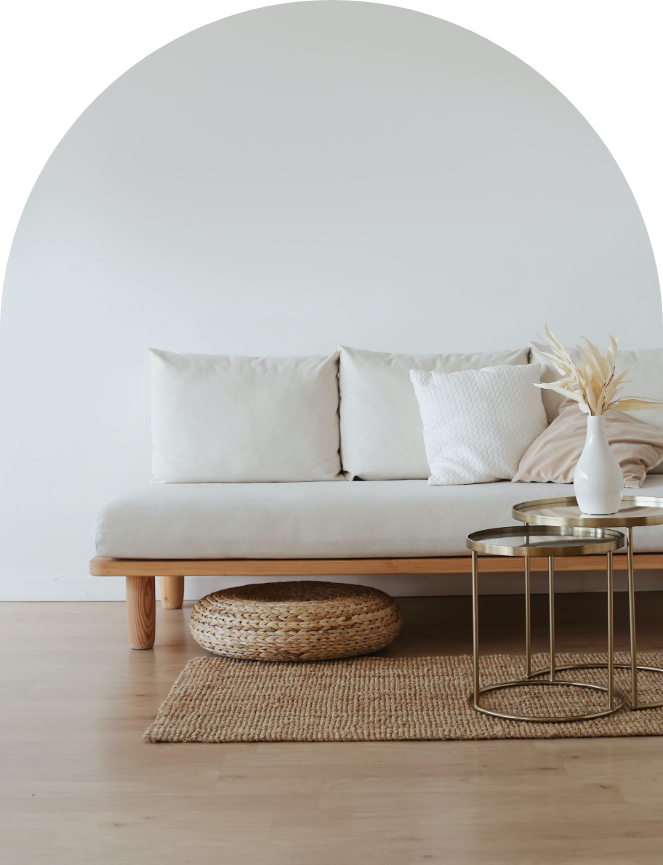 Un Canapé avec une table