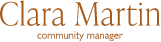 Le logo de Clara Martin